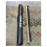 Pool Cue in Jack Daniels Case