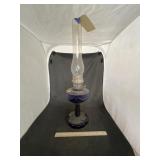 Aladdin Glass Oil Lamp w/Chimney