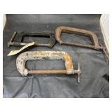 3 - Large C Clamps