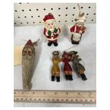 6 Pcs - Assorted Ornaments