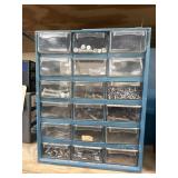 Hardware Bin w/Contents