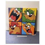 Tasmanian Devil on Canvas 32"x32"