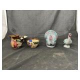 Turkey & Hen Salt/Pepper w/Sugar/Creamer