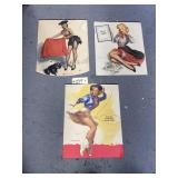 3 Pcs -Vintage Ads