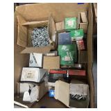 Box of Assorted Hardware - Bolts - Screws
