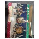 Victorian Porcelain 18 Pc Christmas Village