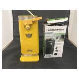 Elec Can Opener - Coffee & Spice Grinder