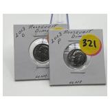 2 - Roosevelt Dimes 2013 P&D Uncirculated