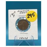 1917-P Lincoln Cent Very Good