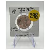 1962-P 90% Silver Washington Quarter Unc