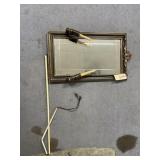 Framed Wall Mirror 18"x32" - some damage