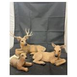 3 Pcs - Deer Figures