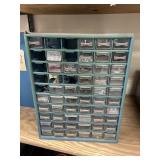 Nut & Bolt Bin w/Contents