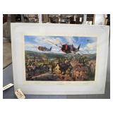 "Advance Into Europe" Signed 480/1250