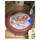 Vintage Fruitcake Tin w/ Gunpowder