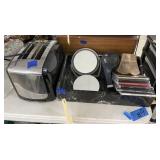 Marble Tray w/Toaster