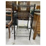 3-Tiered Wire Shelf 24"x18"x36"H