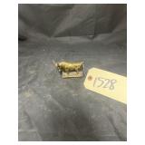 Brass Bull Figurine