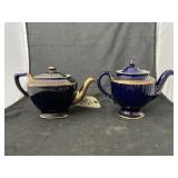 2 - Teapots w/Lids