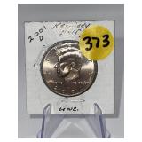 2001 D Kennedy Half Dollar - Uncirculated
