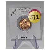 1974 S Lincoln Memorial - Uncirculated