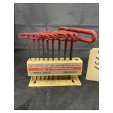 10 Pc T-Handle Hex Key Set