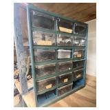 Nut & Bolt Bin w/Contents
