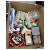 Box of Assorted Hardware - Bolts - Screws