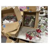 2 Boxes of Floral Candle Holders