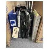 5 - 3-Ring Binders w/Homemade CD