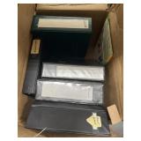 Box of Binders w/Homemade CD