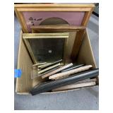 Box of Assorted Pic Frames