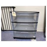 Plastic Storage Drawer Unit