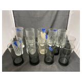 14 -Assorted Glass Cups