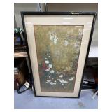 Oriental Framed Pic 41"x26"