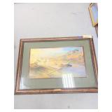 Framed Airplane Pic "US Mail"