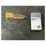 Schlitz Lighter - Cigarette Cutter
