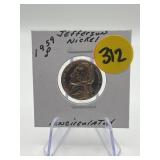 1959-P Jefferson Nickel Uncirculated