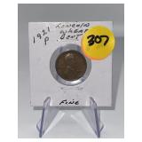 1921-P Lincoln Wheat Cent Fine