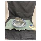 2 - Serving Trays & Bowl & Sifter