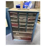 Hardware Bin w/Contents