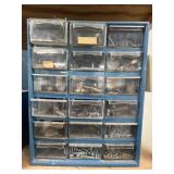 Hardware Bin w/Contents