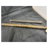 2 Pcs - Threaded Pipe