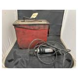 Corded Roto Zip & Accs in Metal Ammo Box