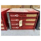 Metal Electrical Supplies in 4-Drawer Case