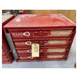 Metal Electrical Supplies in 4-Drawer Case