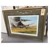 Framed "Ploesti the Vital Mission"