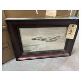 Framed FG 829 Airplane Pic