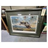 Framed "Phantom Strike" by Robert Taylor