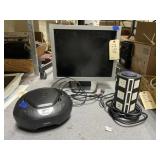 Samsung Computer Monitor - Radio - Power Strip